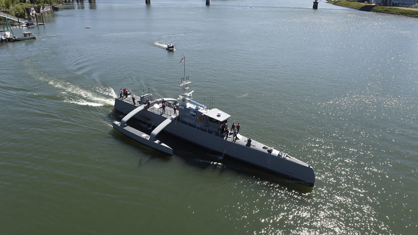 Sea Hunter Navy Drone Ship